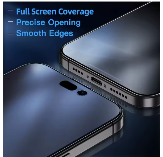 Matte Anti-Peeping Tempered Glass Screen Protector