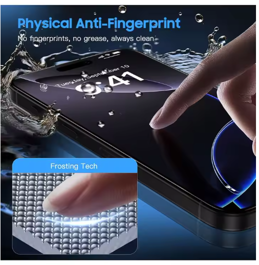 Matte Anti-Peeping Tempered Glass Screen Protector